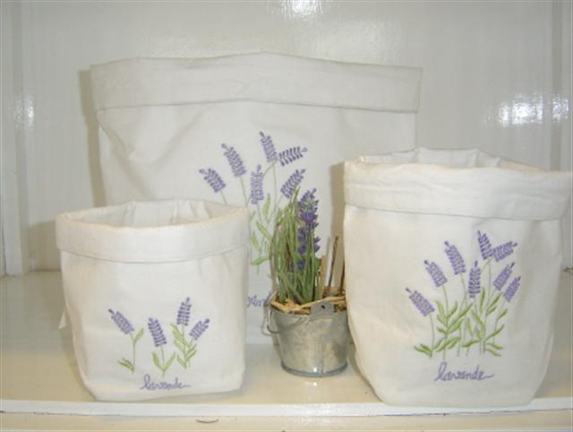 Stofftasche Lavendel - small - von Artefina