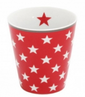 Krasilnikoff Happy Mug Star red
