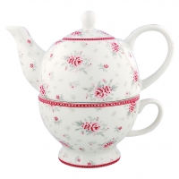 GreenGate Flora white Tea for one