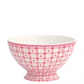 GreenGate Porzellanschale/Suppenschüssel Mimi pink